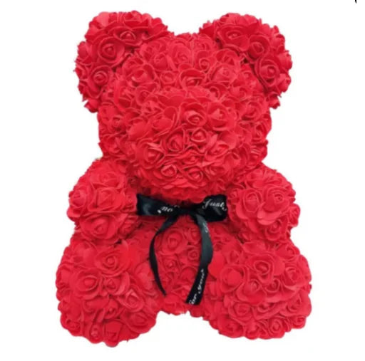 Charming Rose Teddy Bear