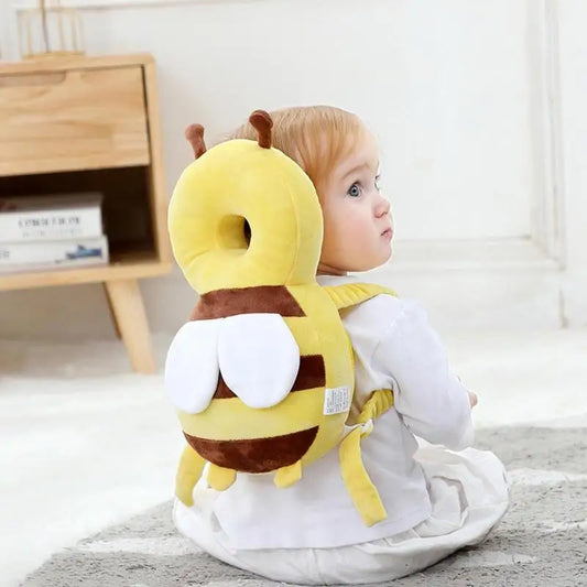 Adjustable Little Bee Baby Head Protection Pillow - Breathable anti Fall Hat Suitable for Young Children'S Head Protection