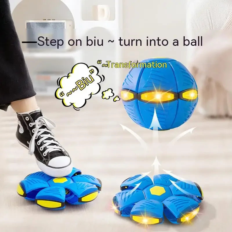 UFO Light-Up Throw & Catch Ball - BTL Brands