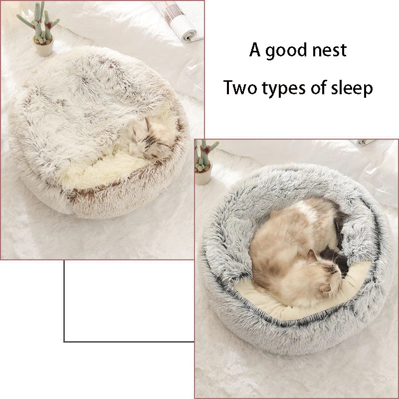 Cozy Nest Pet Cave Bed - BTL Brands