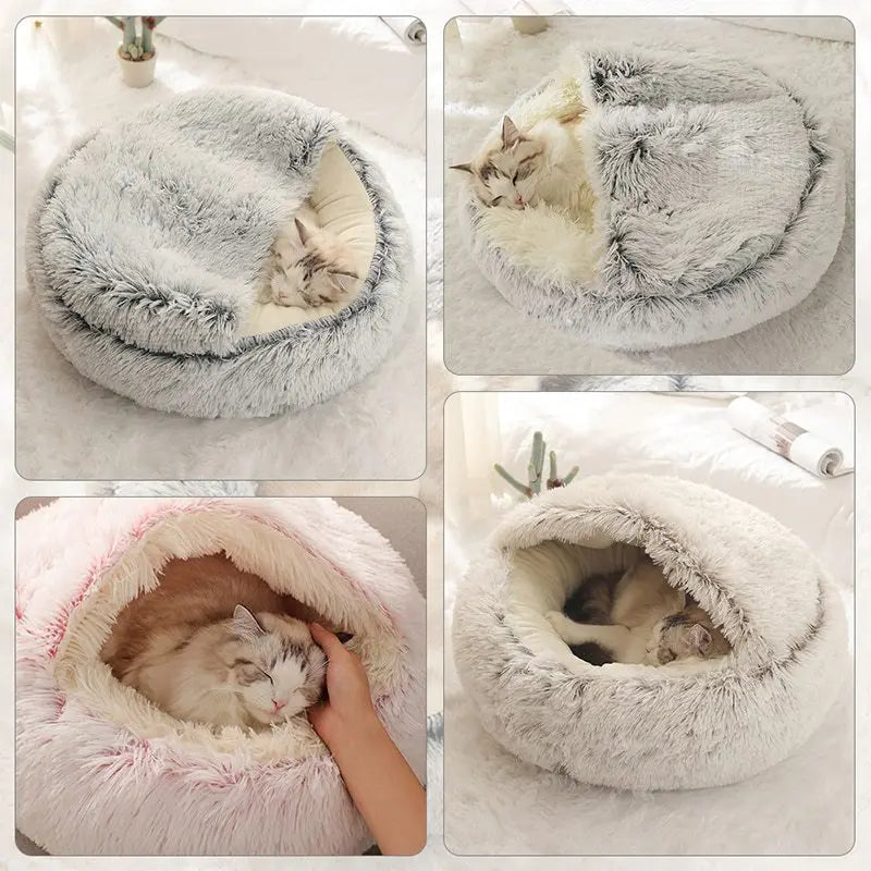 Cozy Nest Pet Cave Bed - BTL Brands