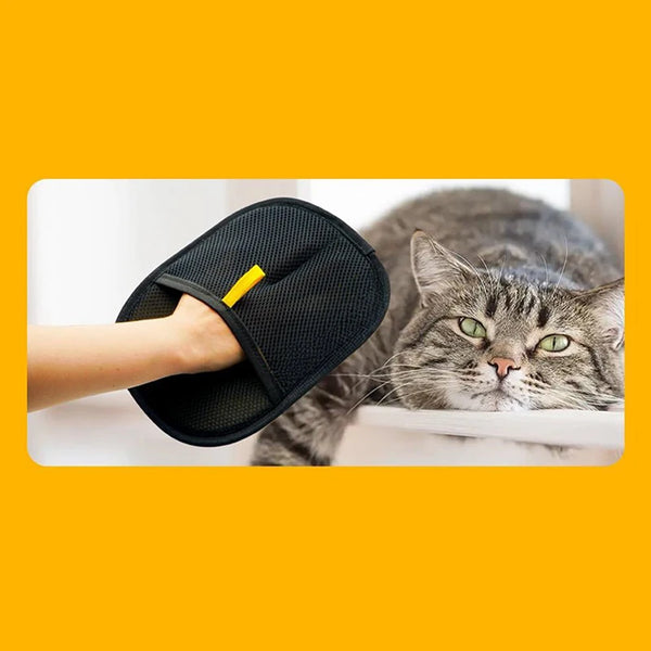 Magic Pet Hair Cleanup Gloves