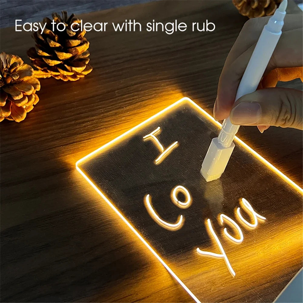 GlowWrite LED Message Board Light - BTL Brands